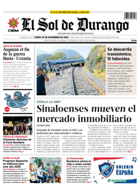 Cover of El Sol de Durango