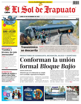 Cover of El Sol de Irapuato