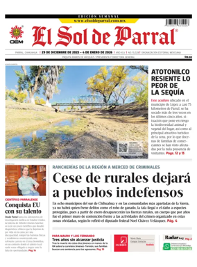 Cover of El Sol de Parral