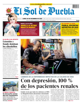 Cover of El Sol de Puebla