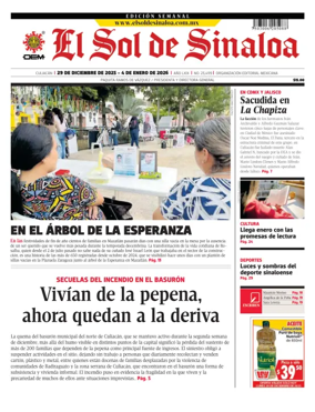 Cover of El Sol de Sinaloa