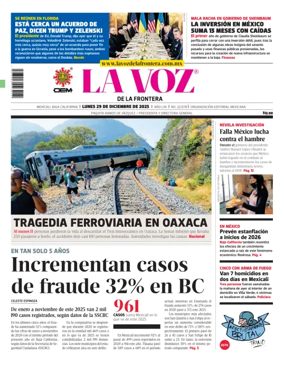 Cover of La Voz de la Frontera