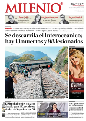 Cover of Milenio Monterrey