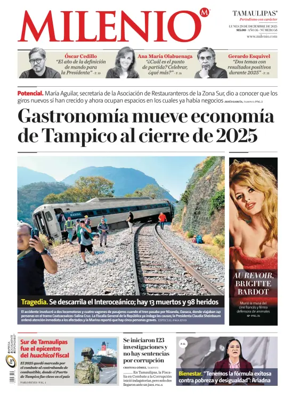Cover of Milenio Tamaulipas