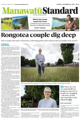 Cover of Manawatu Standard