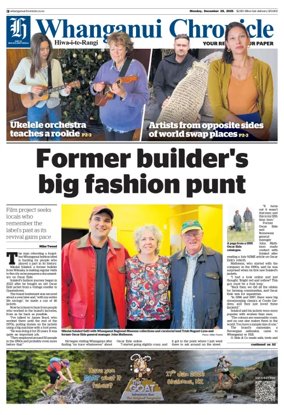 Cover of Wanganui Chronicle