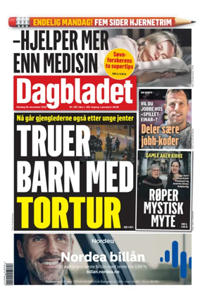 Cover of Dagbladet