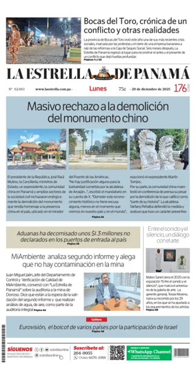 Cover of La Estrella de Panama