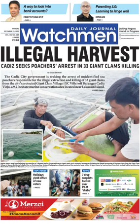 Cover of Watchmen Daily Journal