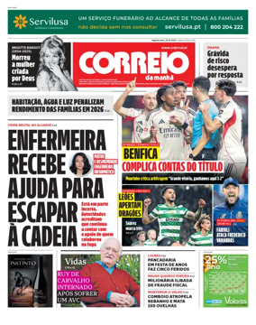 Cover of Correio da Manha
