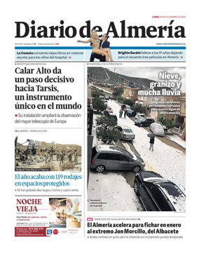 Cover of Diario de Almeria