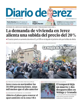 Cover of Diario de Jerez