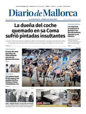 Cover of Diario de Mallorca