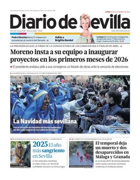 Cover of Diario de Sevilla