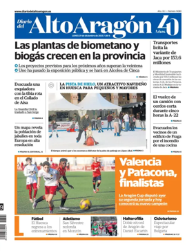 Cover of Diario del Alto Aragon