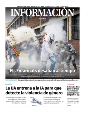 Cover of Diario Información