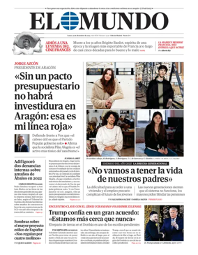 Cover of El Mundo Madrid