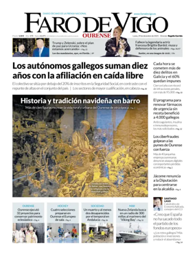 Cover of Faro de Vigo (Ourense)