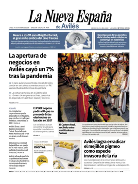 Cover of La Nueva Espana (Aviles)