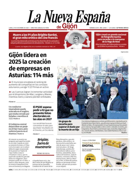Cover of La Nueva Espana (Gijon)