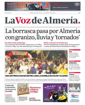 Cover of La Voz de Almería