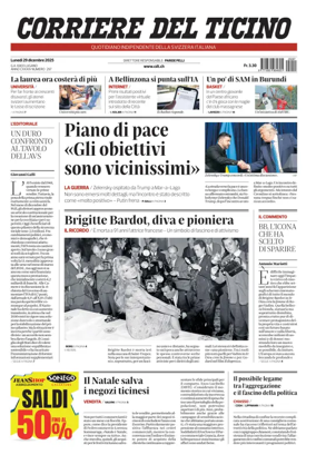 Cover of Corriere del Ticino
