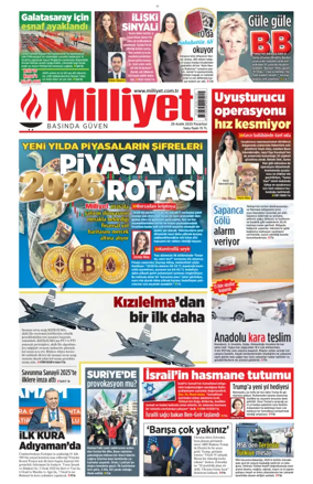 Cover of Milliyet
