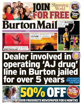 Cover of Burton Mail