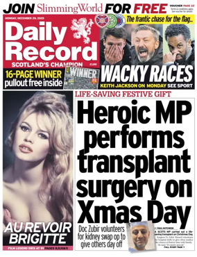 Cover of Daily Record