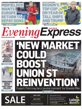 Cover of Evening Express (Extra Edition)