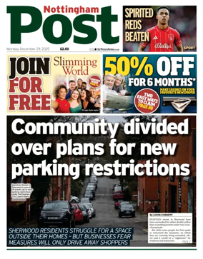Cover of Nottingham Post