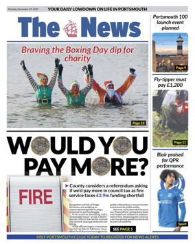Cover of Portsmouth News