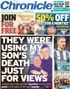 Cover of The Chronicle (UK)