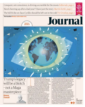 Cover of The Guardian e-paper Journal