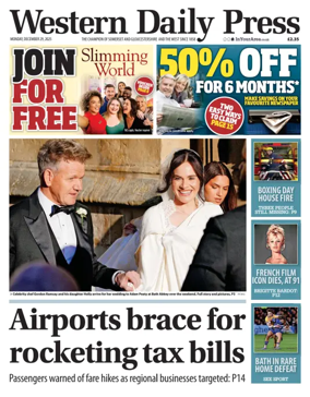 Cover of Western Daily Press