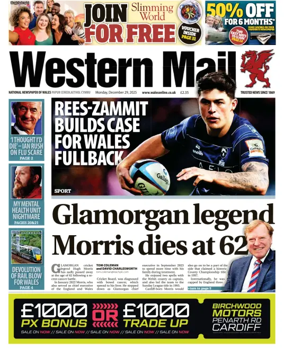 Cover of Western Mail