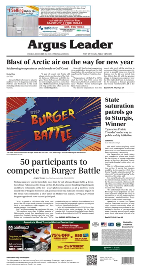 Cover of Argus Leader