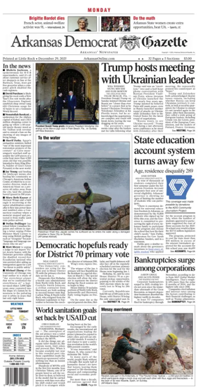 Cover of Arkansas Democrat-Gazette