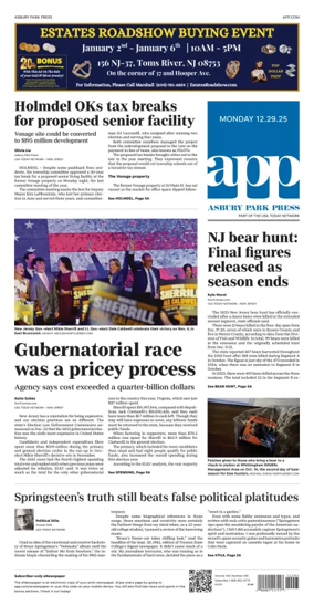 Cover of Asbury Park Press