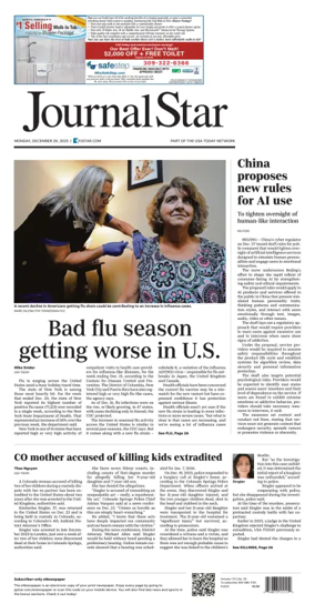 Cover of Journal Star (Peoria)