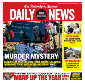 Cover of Philadelphia Daily News