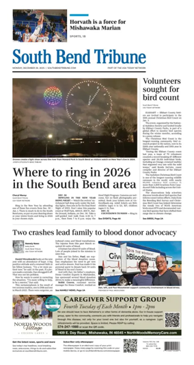 Cover of South Bend Tribune