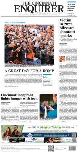 Cover of The Cincinnati Enquirer