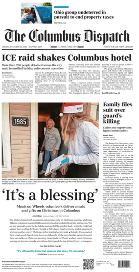 Cover of The Columbus Dispatch