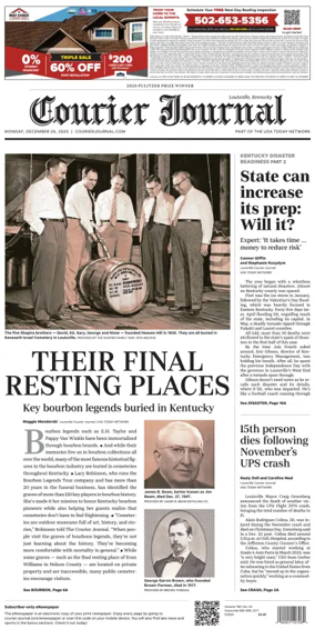 Cover of The Courier-Journal (Louisville)