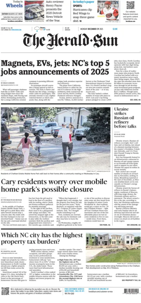 Cover of The Herald Sun