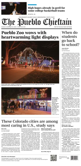 Cover of The Pueblo Chieftain