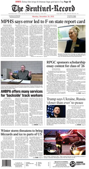 Cover of The Sentinel-Record