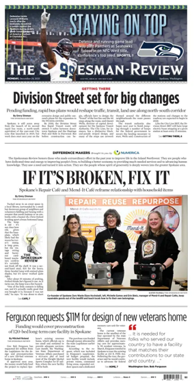 Cover of The Spokesman-Review (Spokane)