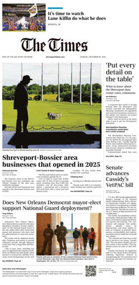 Cover of The Times (Shreveport)